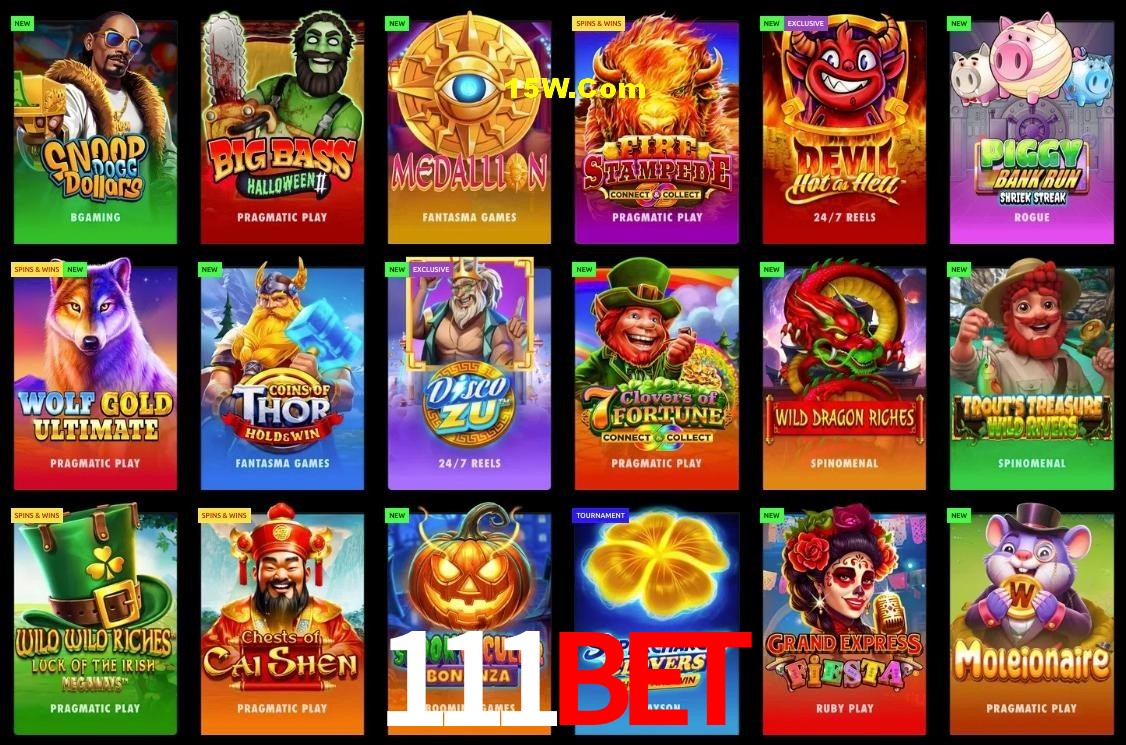 Game Providers 111bet